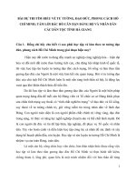 BÀI DỰ THI TÌM HIỂU VỀ TƯ TƯỞNG, ĐẠO ĐỨC, PHONG CÁCH HỒ CHÍ MINH; TÁM LỜI BÁC HỒ CĂN DẶN ĐẢNG BỘ VÀ NHÂN DÂN CÁC DÂN TỘC TỈNH HÀ GIANG