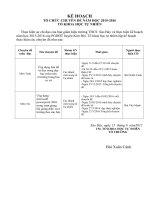 KE HOACH TO CHUC CHUYEN DE TO KHTN 