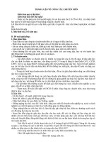 THAM LUẬN về CÔNG tác CHUYÊN môn 