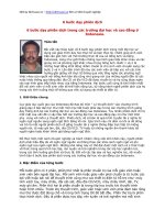 Sáu bước  dạy phiên dịch