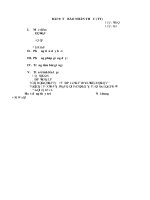 Giáo án Sinh học 10 bài 9: Tế bào nhân thực