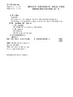 Giáo án Ngữ văn 12: Rèn luyện kĩ năng mở bài, kết bài trong bài văn nghị luận