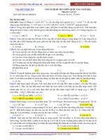  Đề thi Đại Học Cao Đẳng DA MEDIUM 04 thay do ngoc ha 