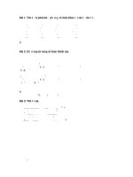 Bài tập trắc nghiệm Tiếng Anh lớp 6 Unit 9: The Body (Test 2) có đáp án