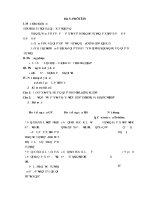 Giáo án Sinh học 10 bài 5: Protein