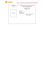 Mẫu thẻ học sinh