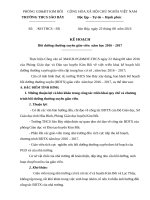 Kế hoạch năm học 2016   2017 