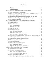 Đề án đào tạo trình độ thạc sĩ  ngành quản lý tài nguyên và môi trường