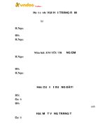 Hoạt cảnh trung thu: VUI HỘI TRĂNG RẰM