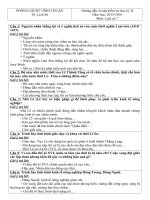 Hướng dẫn ôn tập kiểm tra sử 7  HKII 