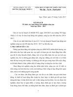 Kế hoạch tổ chức các hoạt động trải nghiệm sáng tạo cấp Tiểu học