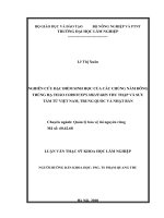 Nghiên cứu đặc điểm sinh học của các chủng nấm đông trùng hạ thảo cordyceps militaris (l fr ) link thu thập và sưu tầm từ việt nam, trung quốc và nhật bản 