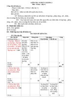 KIỂM TRA  45 PHÚT CHƯƠNG  37