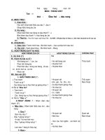 Giáo án môn Tiếng việt lớp 1 tuan 2 2 