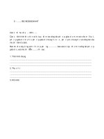 Mẫu báo cáo quá trình thực hiện và kết quả phổ cập giáo dục, xóa mù chữ