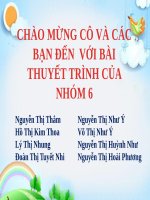 Giáo dục giới tính : GIÁO DỤC THÁI ĐỘ VÀ HÀNH VI VĂN HÓA TRONG QUAN HỆ NAM NỮ