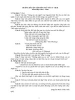 hướng dẫn ôn tập kỳ 2 văn 9 