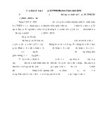 Cấu trúc đề thi vào lớp 10 TPHCM môn Toán năm 2018