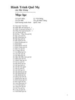 Tuyển tập 100 bài hành trình quê mẹ Mặc Giang