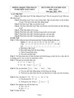 hướng dẫn ôn tập toán kỳ 2 lớp 7 