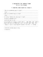 Mẫu tờ khai thuế chuyển quyền sử dụng đất