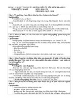 hướng dẫn ôn tập địa lý 9 học kỳ 2 