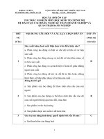 BỘ ĐỀ CƯƠNG TRẮC NGHIỆM KINH TẾ CHÍNH TRỊ CAO ĐẲNG NGHỀ