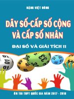 các dạng toán dãy số, cấp số cộng và cấp số nhân