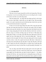 Tiểu luận Chuyên đề Lý luận về Nhà nước pháp quyền và vấn đề xây dựng NNPQ XHCN ở VN