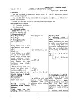 Giáo án đại số 8 học kì 2 