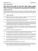 ASTM d 4729 04 xác định ứng suất và mô đun biến dạng ngoài hiện trường sử dụng phương pháp kích phẳng 