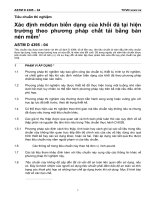 ASTM d 4395 04 xác định môđun biến dạng của khối đá tại hiện trường theo phương pháp chất tải bằng bàn nén mềm 