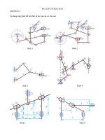 Môn cơ học máy bai tap co hoc may chuong 3 4 5 