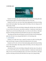 Nghiên cứu phần mềm hỗ trợ phân tích và thiết kế hệ thống rational rose