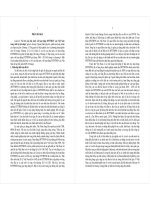 Vai trò của nhà nước với hoạt động đầu tư trực tiếp ra nước ngoài của việt nam trong thời kỳ hội nhập tt