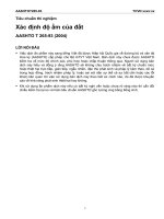 T 265 93 (2004) xác định độ ẩm của đất 