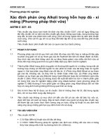 ASTM c 227 03xác định phản ứng alkali trong hỗn hợp đá   xi măng (phương pháp thỏi vữa) 