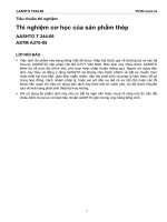 T 244 06 thí nghiệm cơ học của sản phẩm thép 