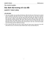 T 258 81 (2004) xác định độ trương nở của đất 