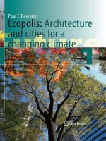 Ecopolis architecture and cities for a changing climate future city vol 1
