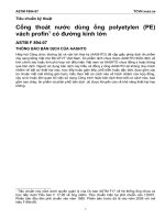 ASTM f 894 07 cống thoát nước dùng ống polyetylen (PE) vách profin  có đường kính lớn 