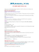 CÂU điều KIỆN NÂNG CAO