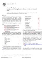 ASTM c140 11a tiêu chuẩn của mỹ về gạch block bê tông 