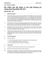 ASTM e 965 96 đo chiều sâu độ nhám vĩ mô mặt đường sử dụng phương pháp thể tích 