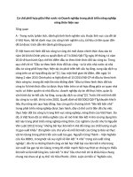 Cơ chế phối hợp giữa nhà nước và doanh nghiệp trong phát triển nông nghiệp nông thôn hiện nay