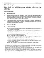 ASTM d 3398 xác định chỉ số hình dạng và cấu trúc của hạt cốt liệu 