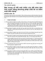 ASTM d 4186 06 đặc trưng cố kết một chiều của đất dính bão hoà nước bằng phương pháp chất tải có kiểm soát biến dạng 