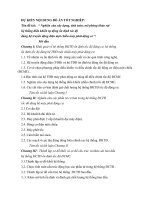 Nghiên cứu xây đựng, tính toán, mô phỏng khảo sát hệ thống điều khiển tự động ổn định tốc độ dùng hệ truyền động một chiều máy phát động cơ