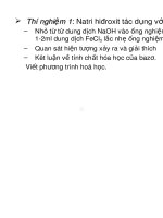Hóa học 9 Bài 13. Luyện tập chương 1: Các loại hợp chất vô cơ