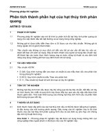 ASTM d 1214 phân tích thành phần hạt của hạt thủy tinh phản quang 